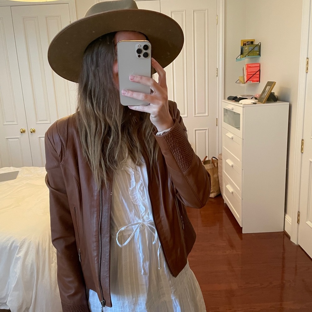 Brown Leather Jacket